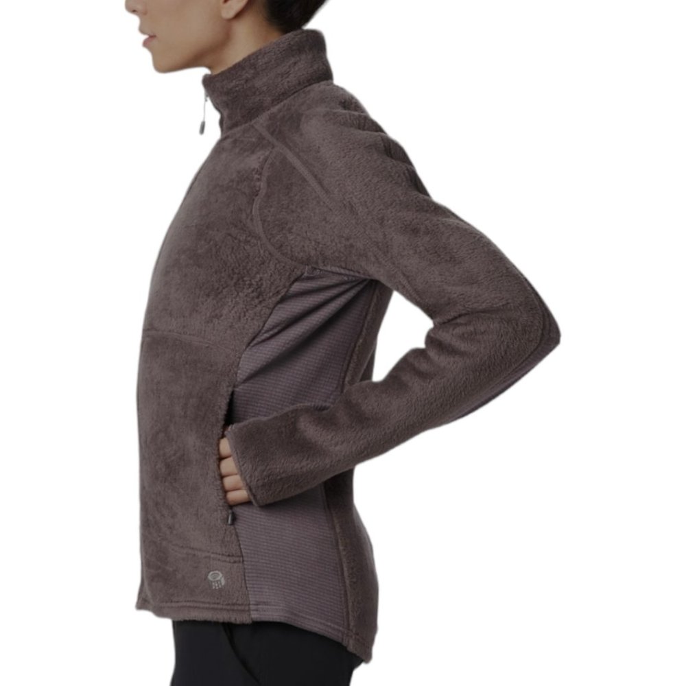 Mountain Hardwear Monkey Woman Fleece Jacket Womens Medium Mauve Polartec Zip Up - Image 3